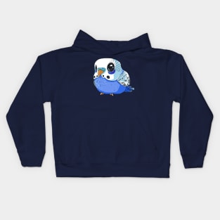 Blue Budgie Kids Hoodie